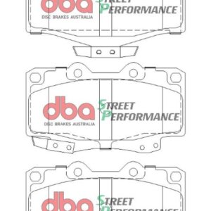 DBA SP front brake pads for Toyota 4Runner, Toyota Land Cruiser