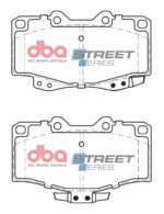 DBA SS front brake pads for Toyota 4Runner, Toyota Land Cruiser