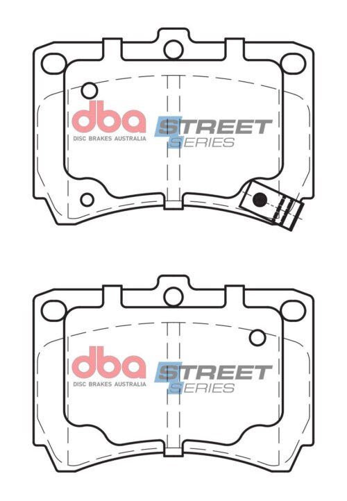 DBA SS front brake pads for Mazda 323