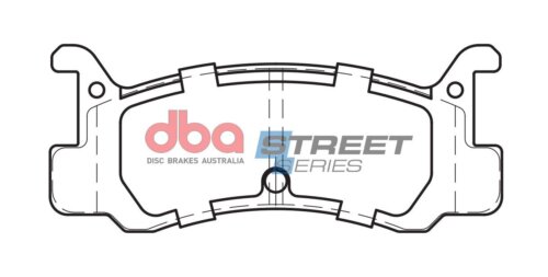 DBA SS rear brake pads for Mazda 323, Mazda MX-3