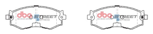 DBA SS front brake pads for Nissan Primera, Nissan Prairie