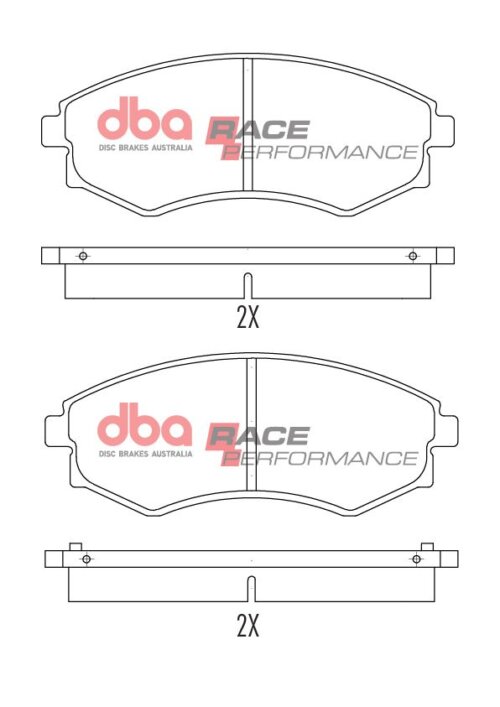 DBA RP front brake pads for Hyundai Elantra, Kia Magentis