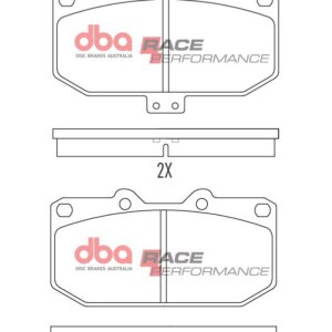 DBA RP front brake pads for Subaru Impreza, Mitsubishi 3000 GT