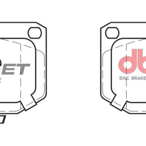 DBA SS front brake pads for Subaru Impreza, Mitsubishi 3000 GT