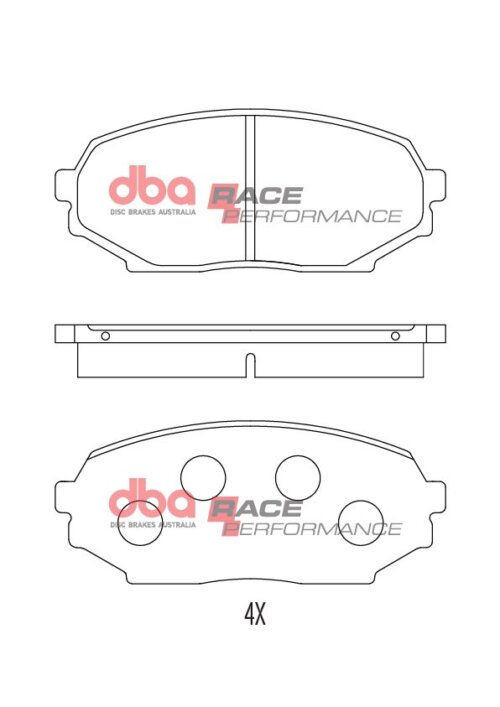 DBA RP front brake pads for Mazda MX-5