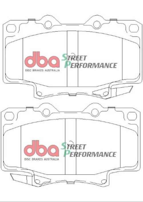 DBA SP front brake pads for Mazda 6, Toyota 4Runner
