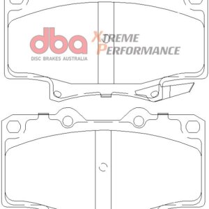 DBA XP front brake pads for Mazda 6, Toyota 4Runner
