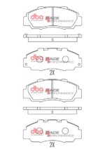 DBA RP front brake pads for Honda Ascot, Honda Civic