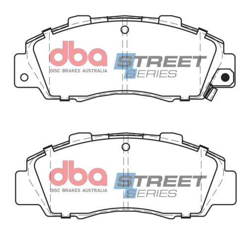 DBA SS front brake pads for Honda Ascot, Honda Civic