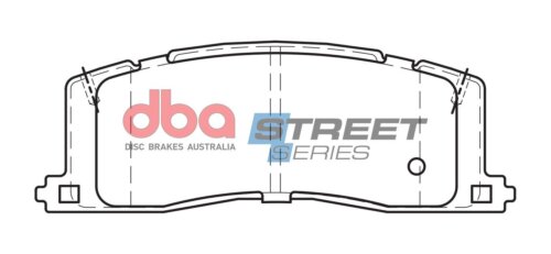 DBA SS rear brake pads for Toyota Previa