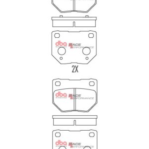 DBA RP rear brake pads for Subaru Impreza, Nissan 350Z