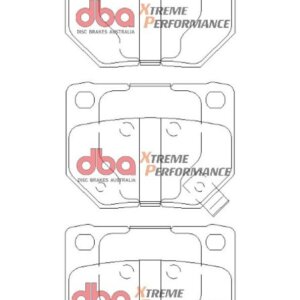 DBA XP rear brake pads for Subaru Impreza, Nissan 350Z