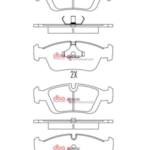 DBA RP front brake pads for BMW 3, BMW Z3
