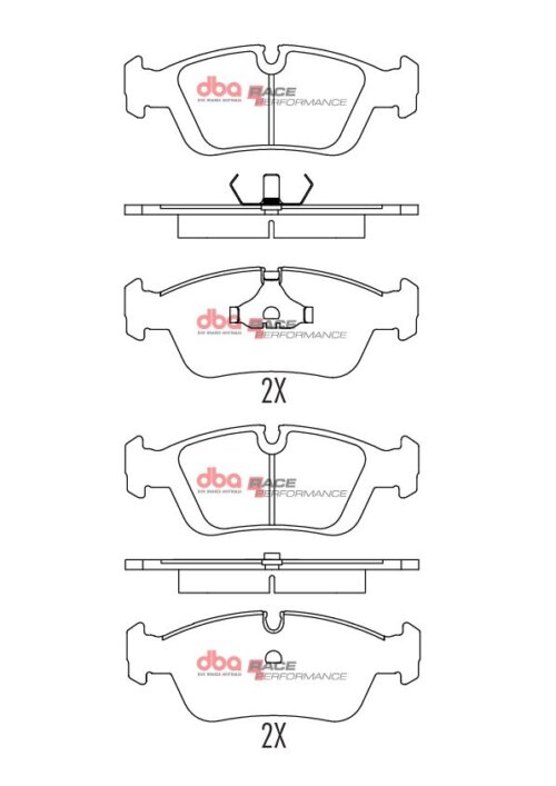DBA RP front brake pads for BMW 3, BMW Z3