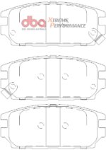 DBA XP rear brake pads for Mitsubishi Lancer, Mitsubishi Eclipse