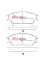 DBA RP front brake pads for Honda Accord, Hyundai Getz