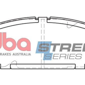 DBA SS front brake pads for Nissan Patrol