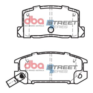 DBA SS rear brake pads for Toyota MR2