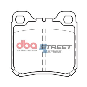 DBA SS rear brake pads for SAAB 900, Opel Omega