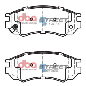 DBA SS front brake pads for Nissan 100NX, Nissan Pulsar