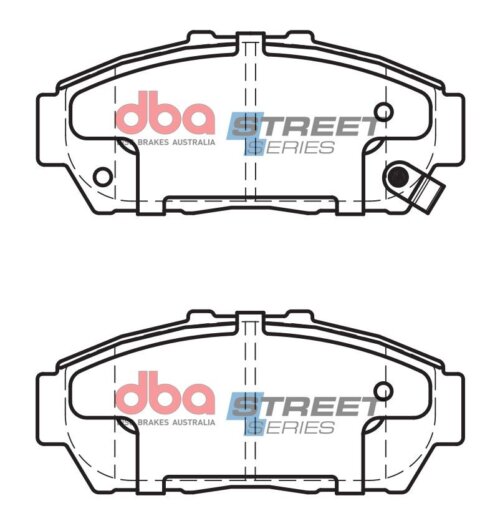 DBA SS front brake pads for Honda Integra