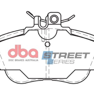 DBA SS front brake pads for Mercedes-Benz C-Class