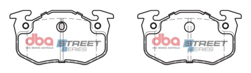 DBA SS rear brake pads for Renault Clio, Renault Megane Scenic
