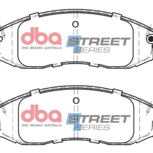DBA SS front brake pads for Mitsubishi L200