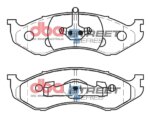 DBA SS front brake pads for Jeep Wrangler, Jeep Grand Cherokee