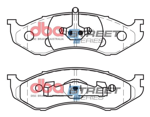 DBA SS front brake pads for Jeep Wrangler, Jeep Grand Cherokee