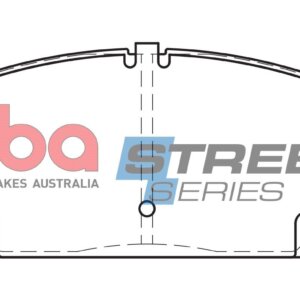 DBA SS front brake pads for Toyota GranVia, Toyota Dyna