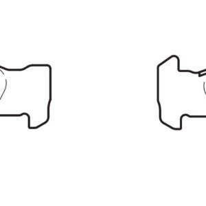 DBA SS front brake pads for Mercedes-Benz C-Class, Mercedes-Benz SLK