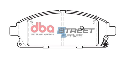 DBA SS front brake pads for Nissan Elgrand, Nissan X-Trail