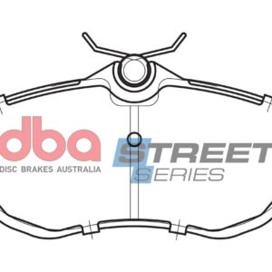 DBA SS front brake pads for Land Rover Range Rover, Land Rover Discovery