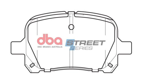 DBA SS front brake pads for Toyota Harrier