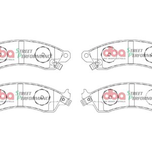 DBA SP front brake pads for Chevrolet Camaro, Pontiac Firebird
