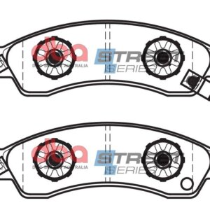 DBA SS front brake pads for Chevrolet Camaro, Pontiac Firebird