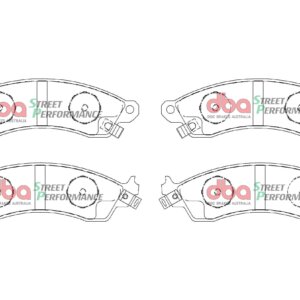 DBA XP front brake pads for Chevrolet Camaro, Pontiac Firebird