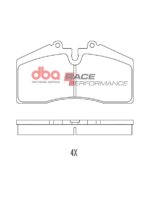 DBA RP front brake pads for Porsche 911, Porsche 968