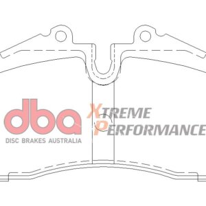 DBA XP prednje kočione pločice za Porsche 911, Porsche 968