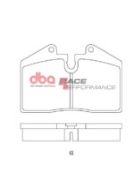 DBA RP rear brake pads for Ford Puma, Holden HSV GTO