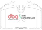 DBA SP rear brake pads for Ford Puma, Holden HSV GTO