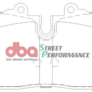 DBA SP rear brake pads for Ford Puma, Holden HSV GTO