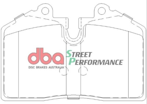 DBA SP rear brake pads for Ford Puma, Holden HSV GTO