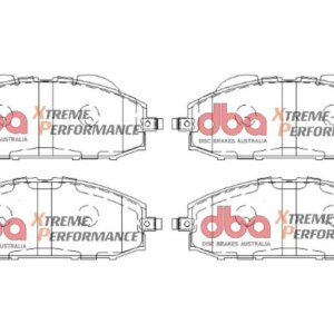 DBA SP front brake pads for Nissan Patrol