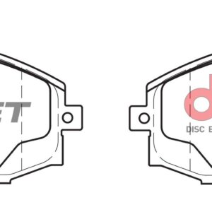 DBA SS front brake pads for Nissan Patrol