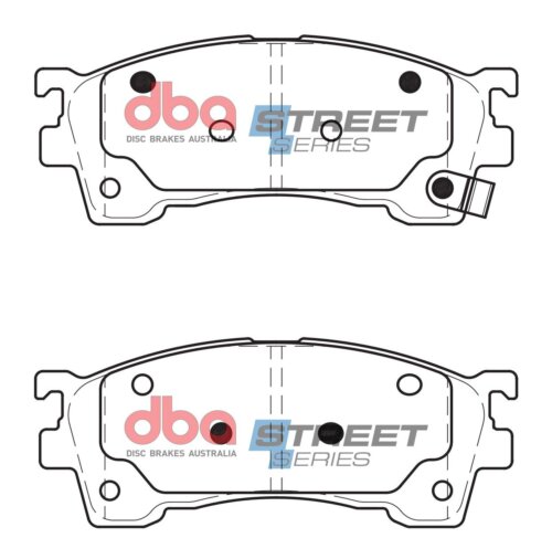 DBA SS front brake pads for Mazda 323, Mazda MX-6