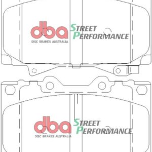 DBA SP front brake pads for Toyota Land Cruiser