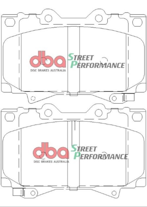 DBA SP front brake pads for Toyota Land Cruiser