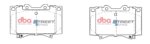 DBA SS front brake pads for Toyota Land Cruiser
